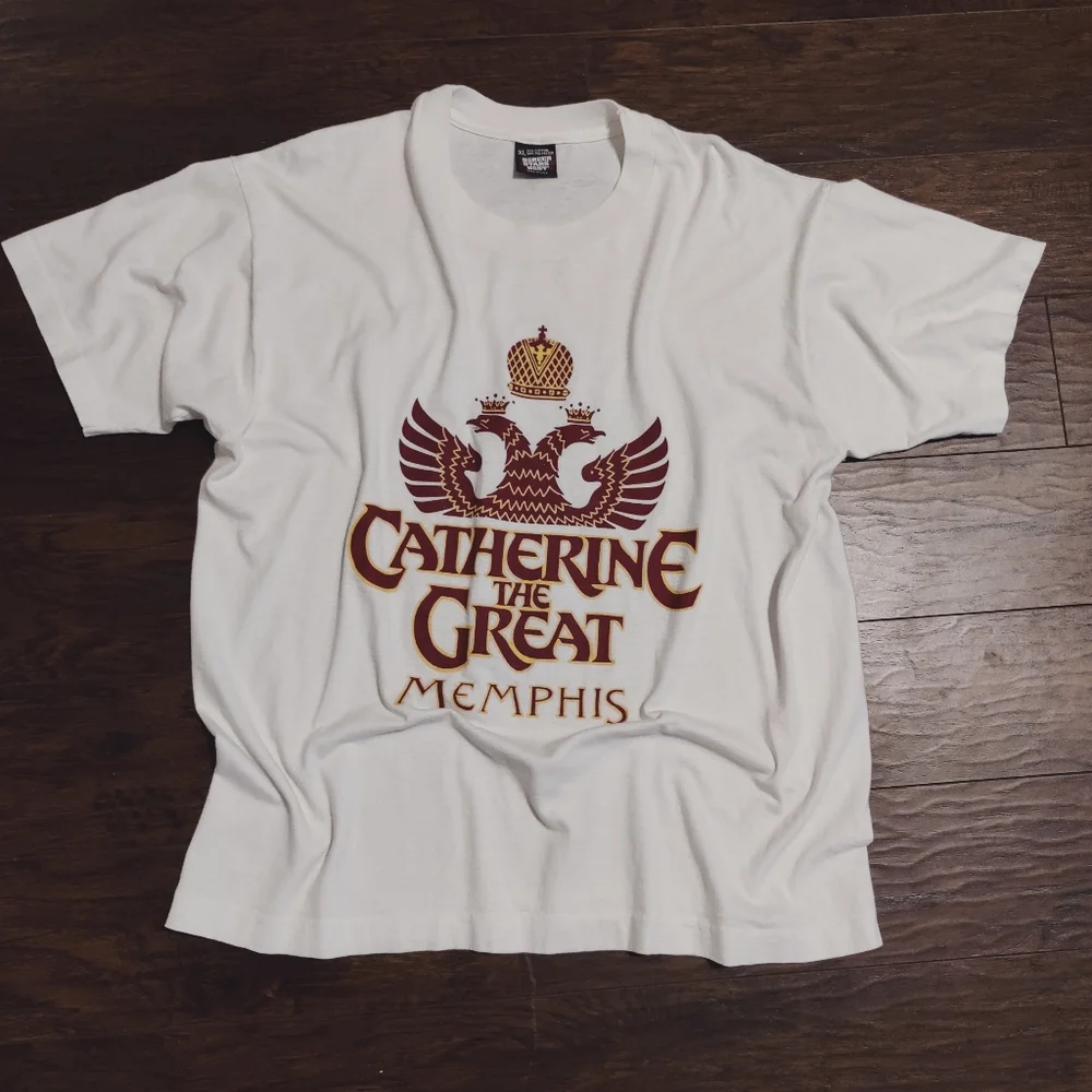 Catherine the Great tour 90 Memphis TN  royalty vintage tee shirt single stitch